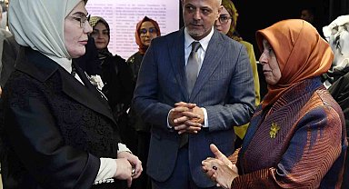 Emine Erdoğan "Saklı Kalanlar" sergisinin açılışını yaptı