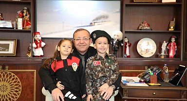 Emniyet Müdürü Saka'dan Vali Polat'a ziyaret