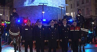 Emniyet Teşkilatı'nın 180. yılı Beyoğlu'nda kutlandı