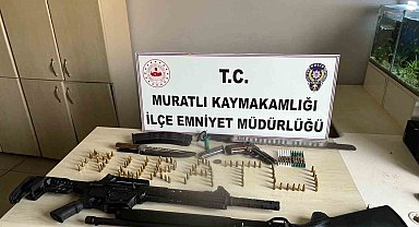 Emniyet'ten ruhsatsız silah operasyonu