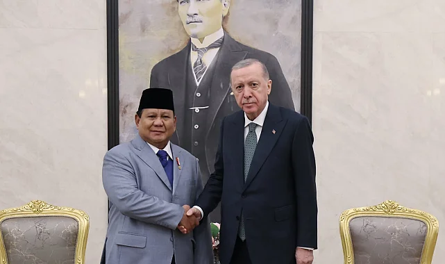 Endonezya Cumhurbaşkanı Subianto Külliye'de
