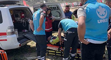 Enduro & ATV Türkiye Şampiyonası'nda 18 sporcu yaralanoı, 5'i hastaneye sevk edildi