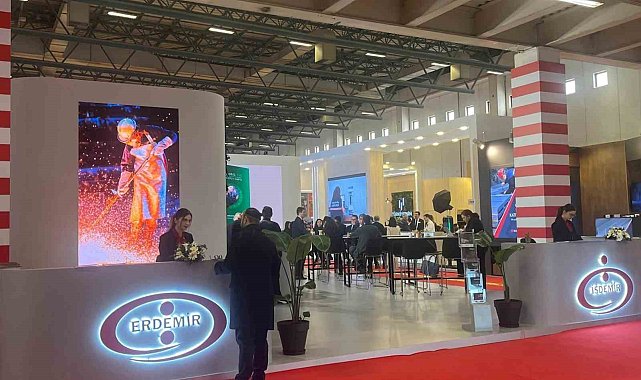 Erdemir ve İsdemir, Tube Eurasia 2025 Fuarı'na katıldı
