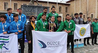 Erkek rafting takımı Türkiye şampiyonu oldu