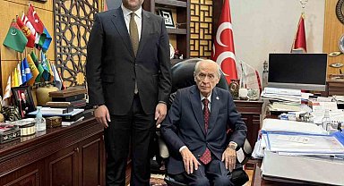 Ersoy, Devlet Bahçeli'yi makamında ziyaret etti