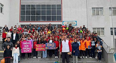 ERÜ'den 'Sağlık için sporu seçin' etkinliği