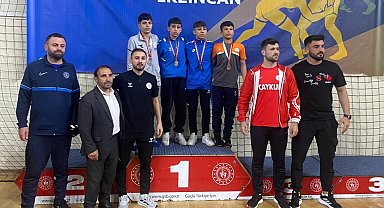 Erzincan U15 Türkiye Güreş Grup Müsabakalarına ev sahipliği yaptı