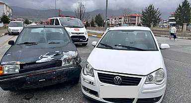 Erzincan'da dikkatsizlik kazaya neden oldu