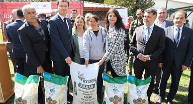 Erzincan'da tohum, fide ve fidan dağıtımı yapıldı