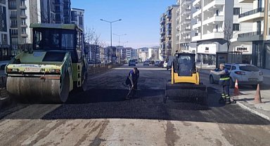 Erzurum Büyükşehir asfalt sezonunu açtı