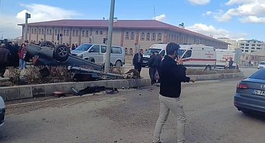 Erzurum'da trafik kazası: 1 yaralı