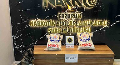 Erzurum'da uyuşturucu operasyonu