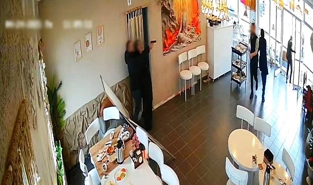 Eşini öldürüp, aynı tabancayla intihar etmişti: Dehşet görüntüleri ortaya çıktı