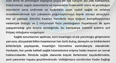 Eskişehir Valisi Aksoy'dan Dünya Sağlık Günü mesajı