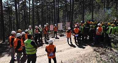 Eskişehir'de Orman Üretim Tatbikatları sona erdi