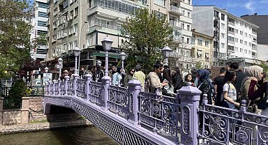Eskişehir'e bahar geldi