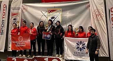 ETÜ spor kulübü Türkiye Atıcılık Şampiyonası'nda Türkiye 3.'sü oldu