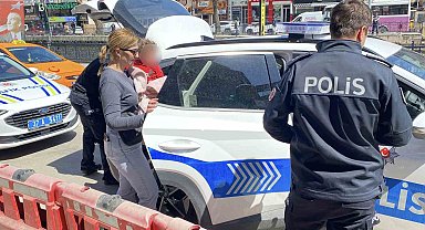 Evinde cesedi bulunan hamile kadının kocası, şehir meydanında yürürken yakalandı