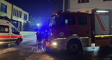 Fabrikada yangın paniği