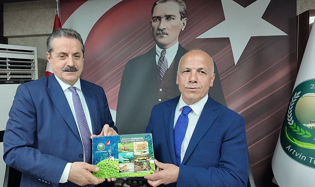 Faruk Çelik'ten Artvin Ticaret Borsası'na ziyaret