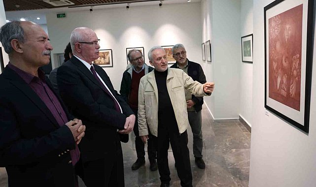 Fatih Mika'nın "Benim Adım Gravür" sergisi sanatseverlerle buluştu