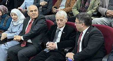 Fatih'te Kırım Tatar halkının sesi Mustafa Cemiloğlu ağırlandı