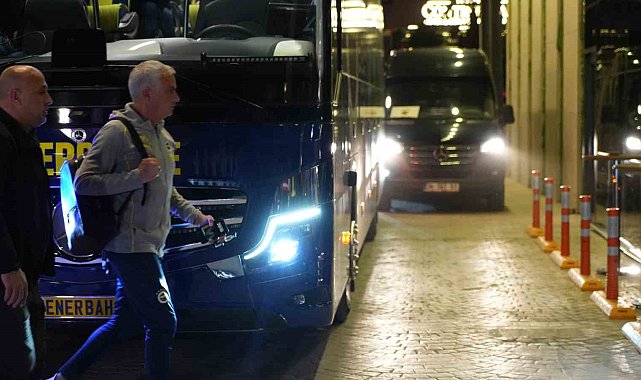 Fenerbahçe kafilesi Gaziantep'te