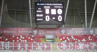 Fenerbahçe'de ceza nedeniyle misafir tribünü boş kaldı