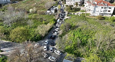 Florya'da 44 gündür bitmeyen yol çilesi