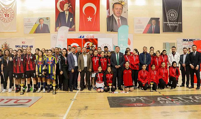 Futsal Yıldız Kızlar Türkiye İl Birinciliği sona erdi
