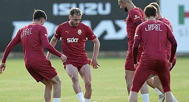 Galatasaray, Bodrum FK maçı hazırlıklarını sürdürdü