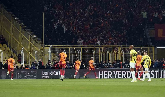 Galatasaray, Fenerbahçe'ye karşı bu sezon 2. galibiyetini kazandı