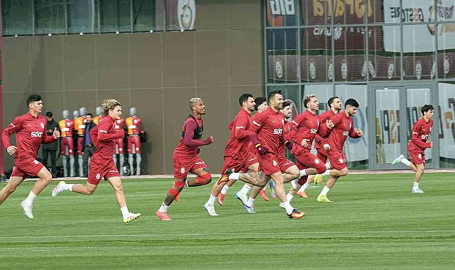 Galatasaray, Samsunspor maçı hazırlıklarını sürdürdü
