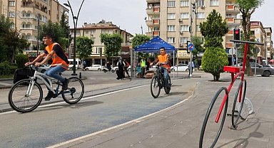 Gaziantep Büyükşehir'de sürdürülebilir ulaşıma pedallı destek