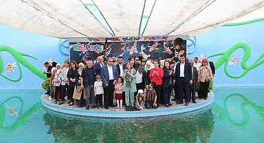 Gaziantep Doğal Yaşam Parkı'nda Tropikal Koi Parkı açıldı