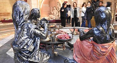 Gaziantep'te hamam kültürünü yansıtan Hamam Müzesi'ne yoğun ilgi