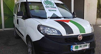 Gaziantepli vatandaş, 600 bin liralık aracını Gazze'ye bağışladı