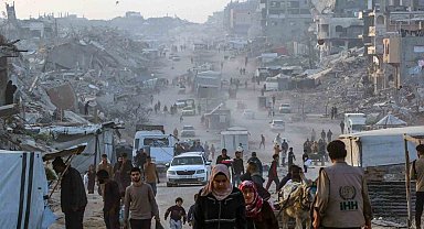 Gazze'de ateşkesin ardından 420 bin kişi yerinden edildi