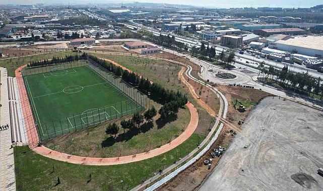 Gebze Millet Bahçesi'nde çalışmalar sürüyor