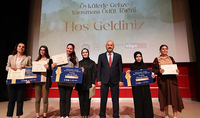 Gebze öyküleri ödüllendirildi