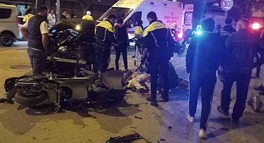 Gemlik'te feci kaza: 1 ağır yaralı