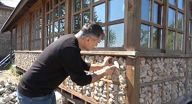 Giresun'da asırlık taş evler yeniden hayat buluyor