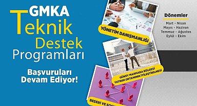 GMKA Teknik destek programları başvuruları devam ediyor