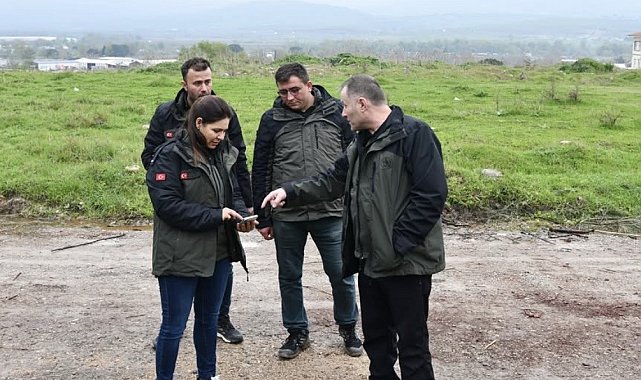 Gönen'de yeni yerleşke alanındaki ormancılık faaliyetleri değerlendirildi