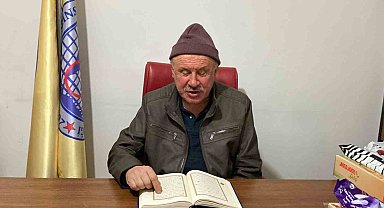 Görme engelli 65 yaşındaki hafızın hayatı, çocukluk yıllarında Kur'an-ı Kerim'i ezberlemesiyle düzene girdi