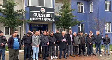 Gülşehri Belediyesi'nde 8 işçinin işten çıkartılması tepkilere neden oldu