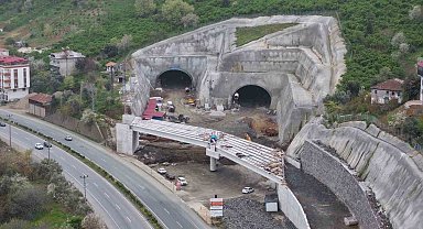 Güney Çevre Yolu Projesi'nde inşaat çalışmaları sürüyor
