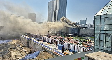 Güney Kore'de kongre merkezinde yangın paniği