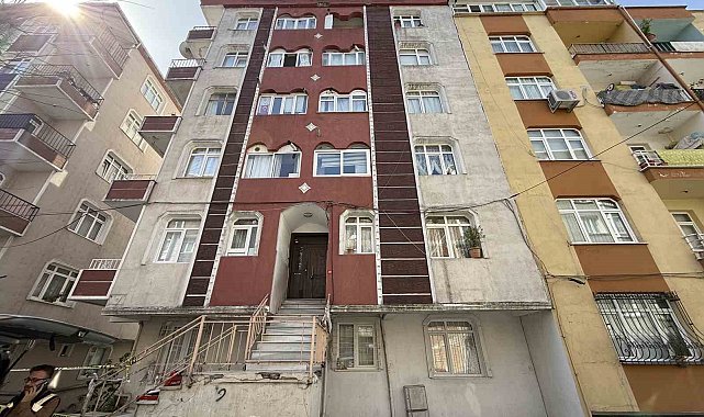 Güngören'de kolonlarından ses gelen 6 katlı bina inceleme yapıldı