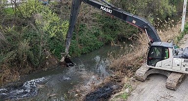 Güzelköy Deresi'nde hummalı çalışma